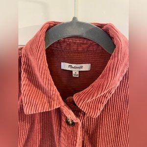 Madewell Corduroy button down size M in great condition